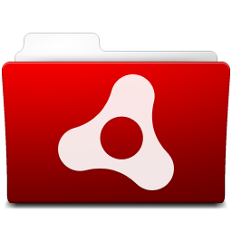 Adobe AIR Folder Icon 256x256 png